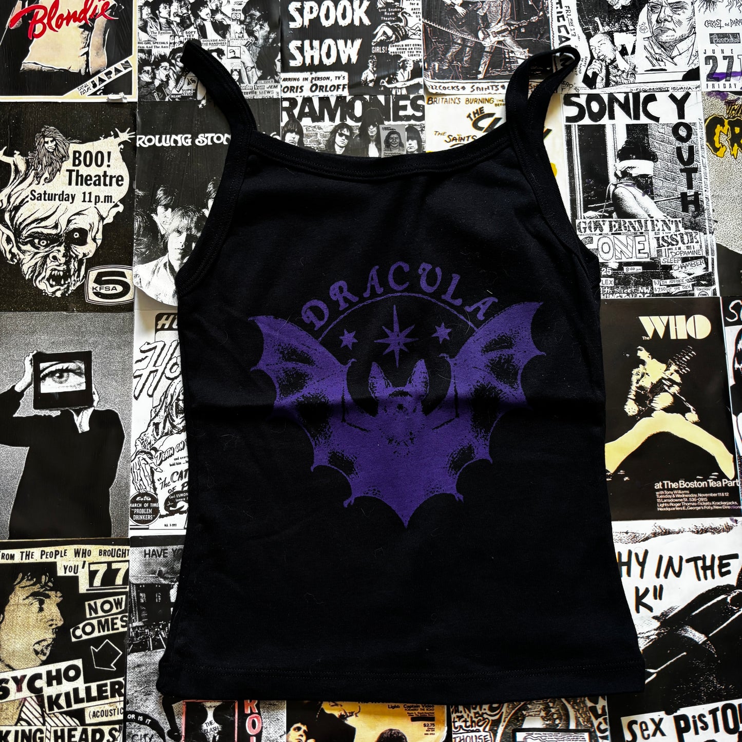 DRACULA BLACK/PURPLE TANK SMALL
