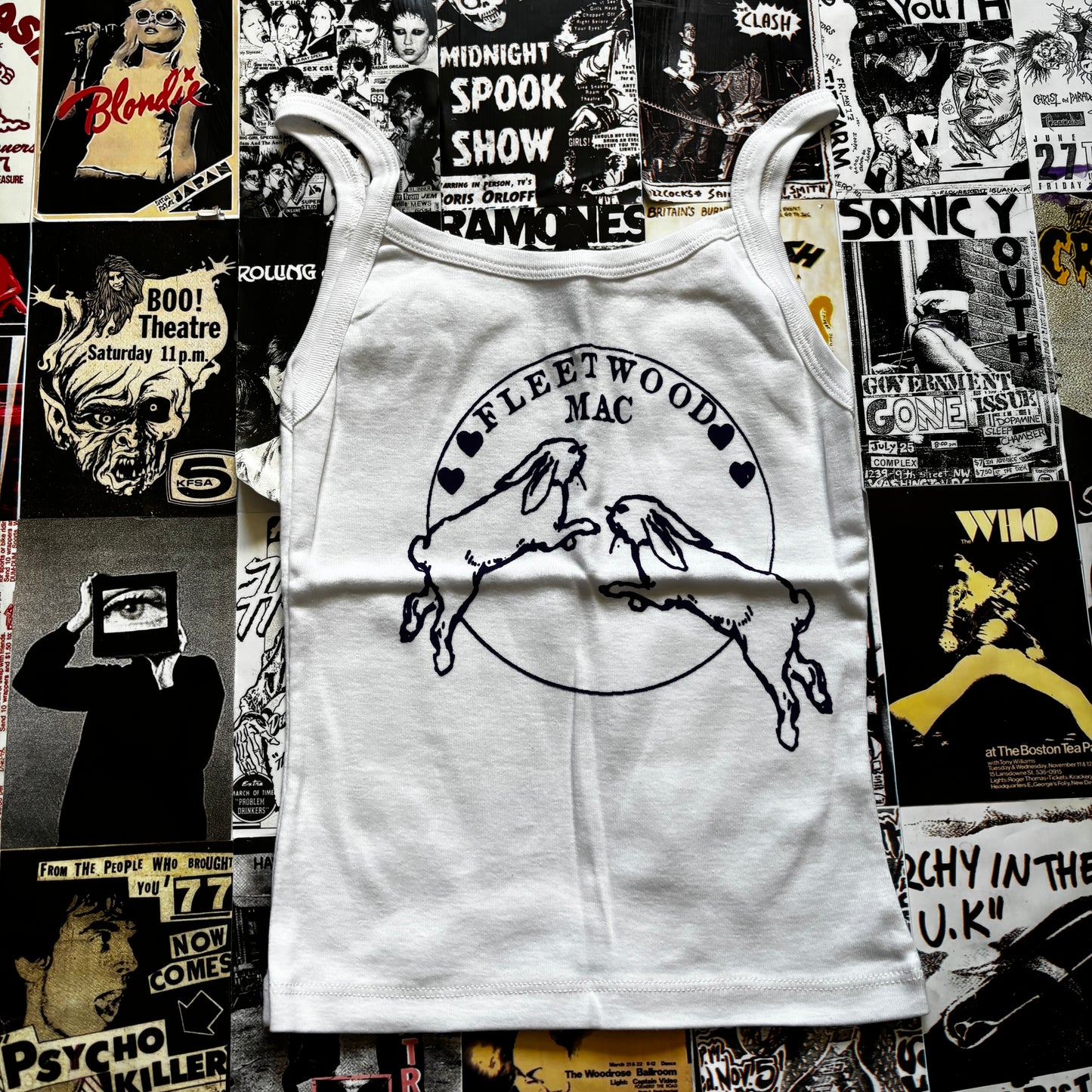 FLEET WHITE/PURPLE TANK SMALL
