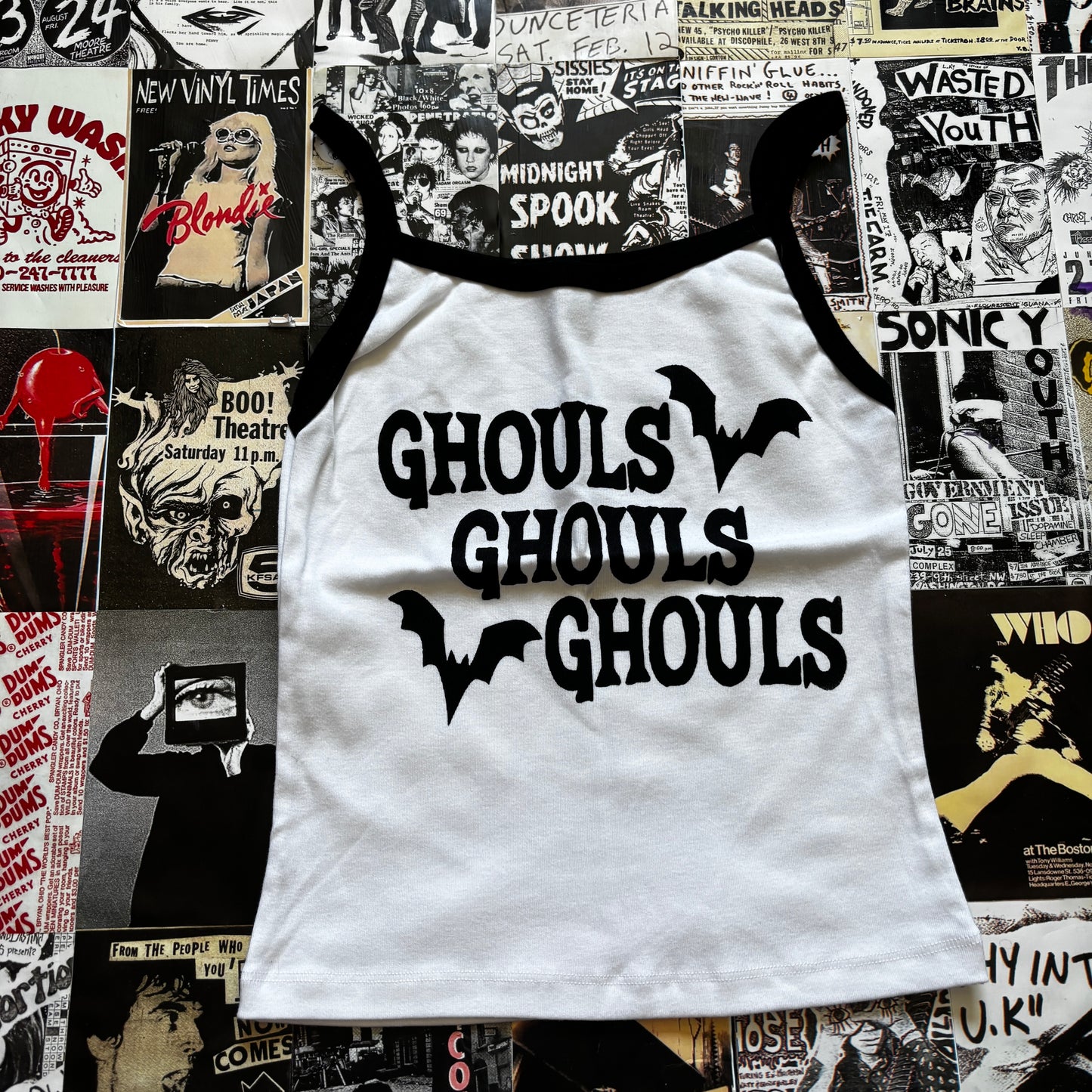 GHOULS B&W TANK MEDIUM