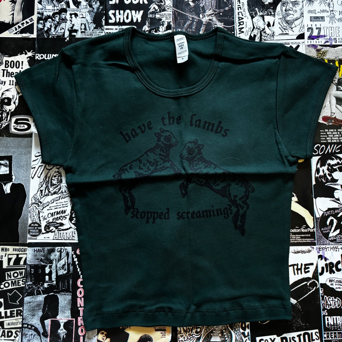 SILENCE FOREST CROP BABY TEE