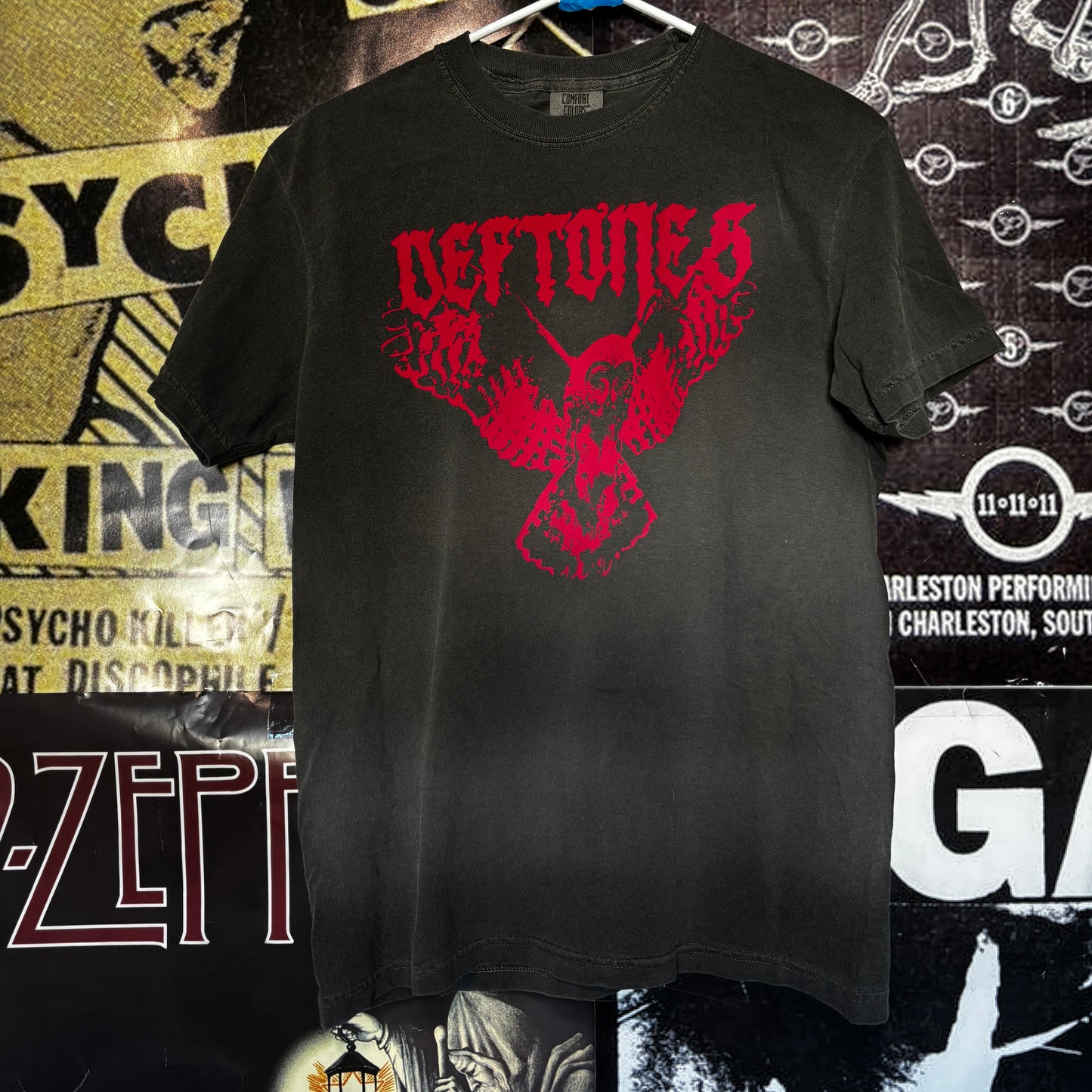 DEF OWL DARK GREY/RED T-SHIRT
