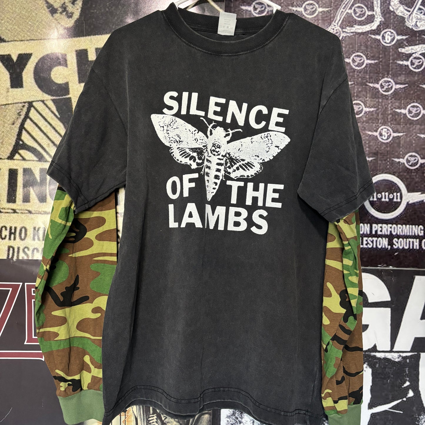 SILENCE camo/black long sleeve
