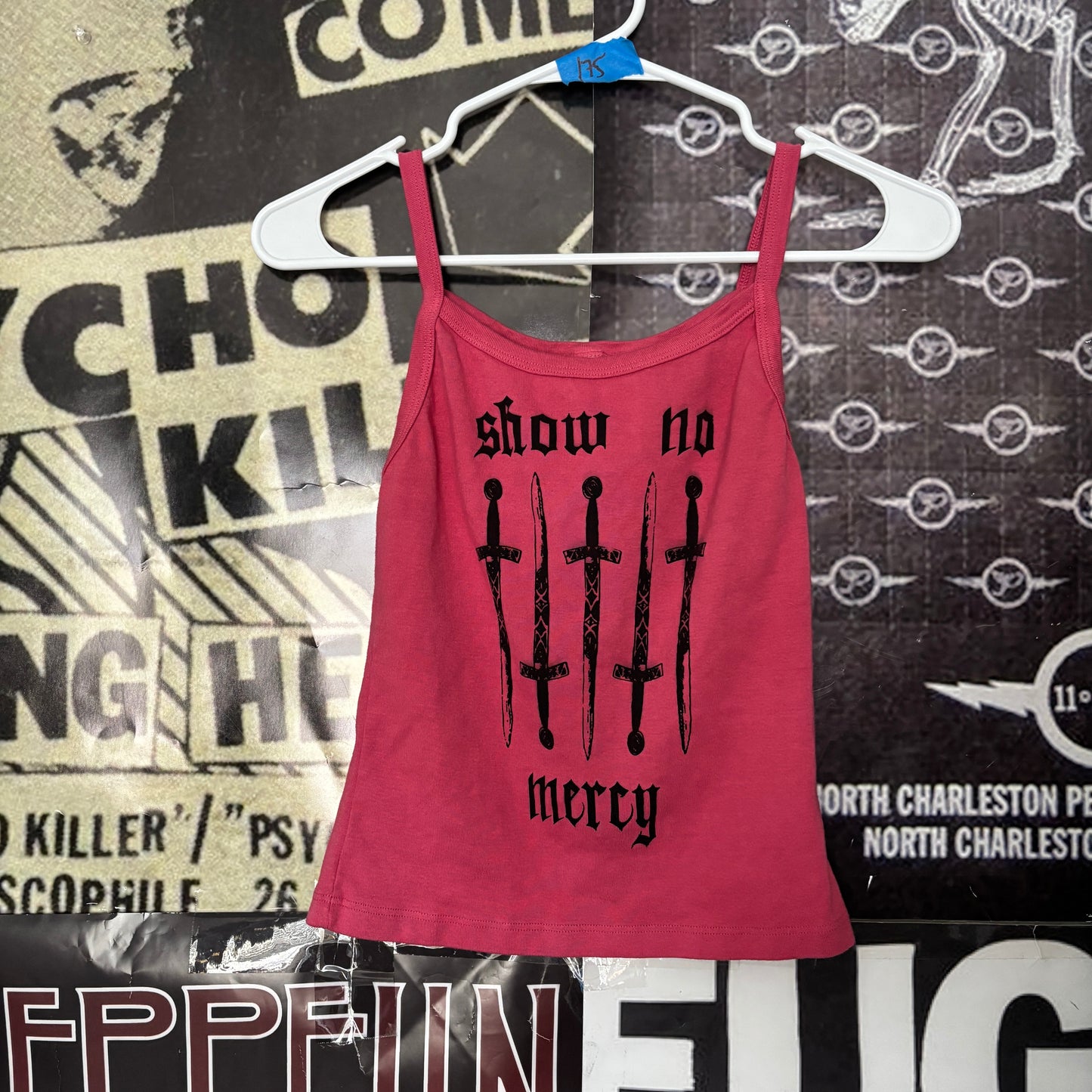 NO MERCY red baby tank