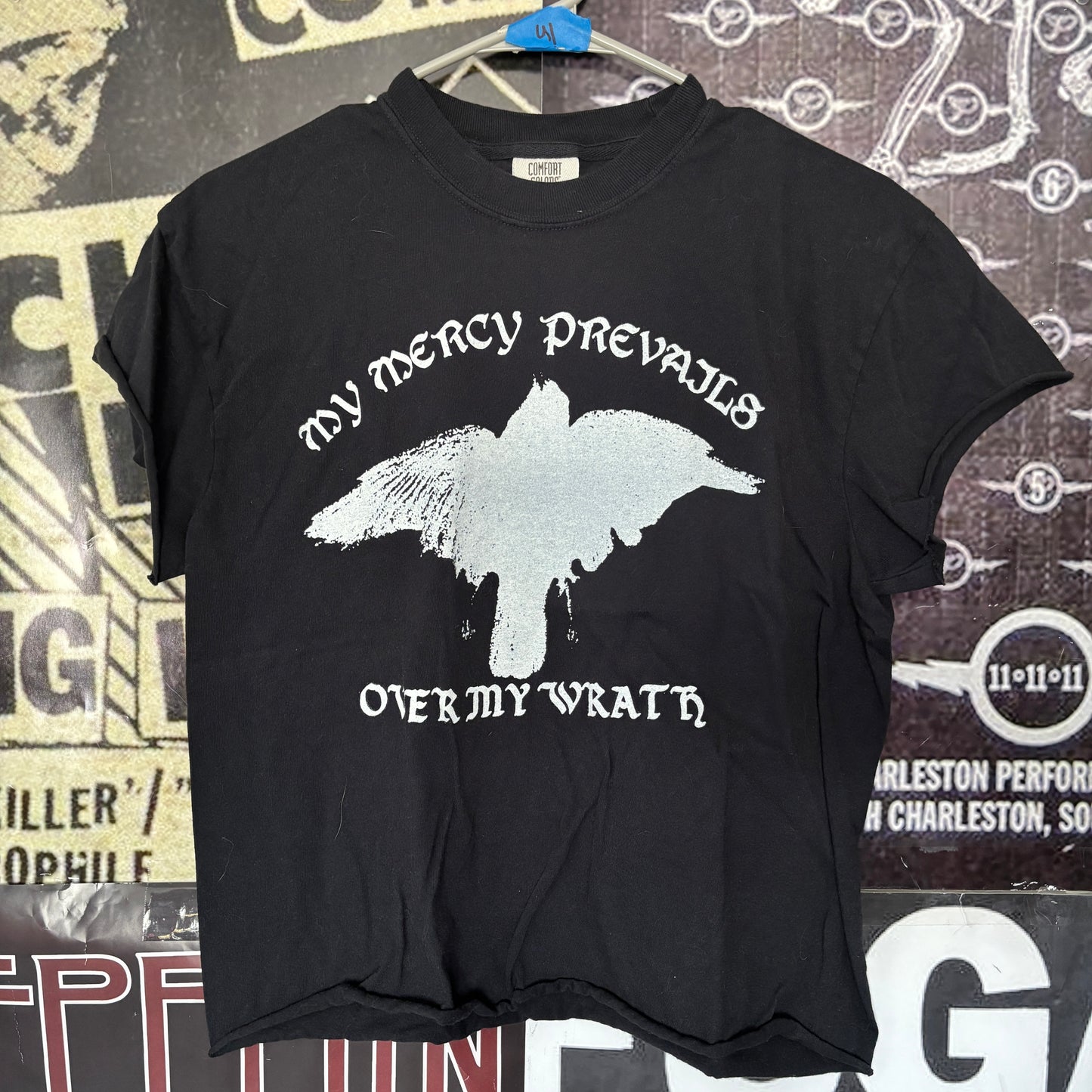 WALKING DEAD black cut off t-shirt SM/MED