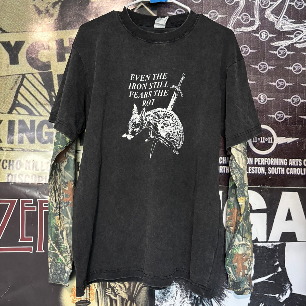 ETHEL hunters camo/black long sleeve