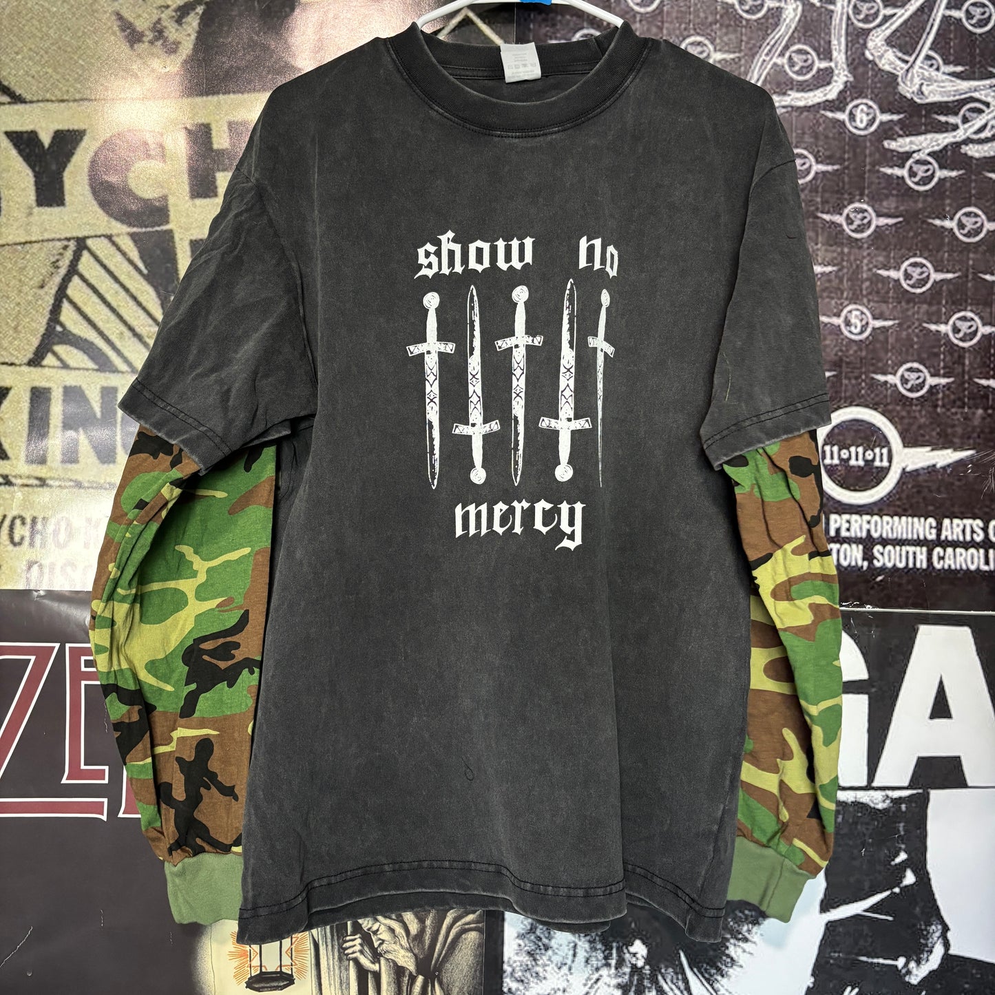 MERCY camo/black long sleeve