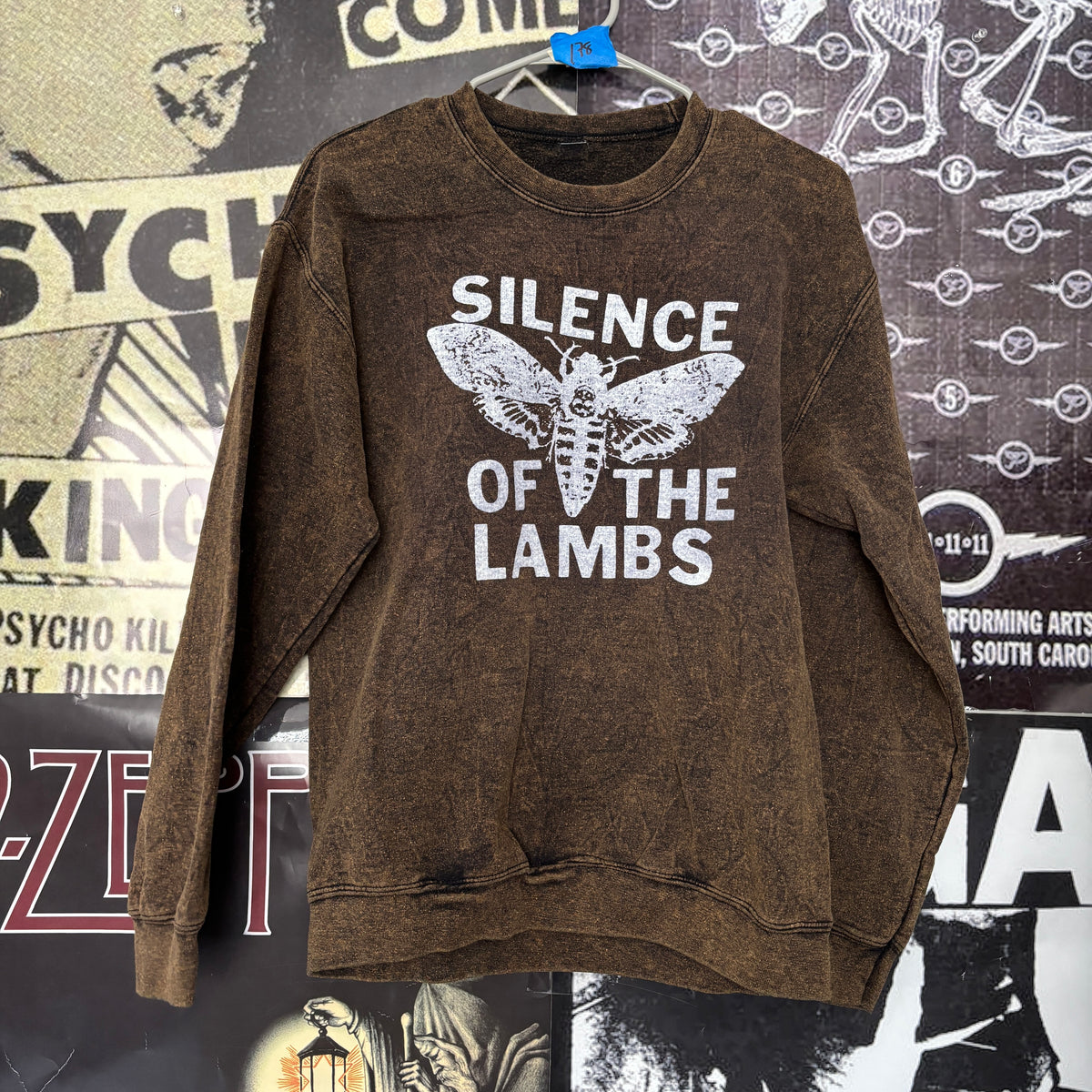 SILENCE BROWN SWEATSHIRT MED/LAR