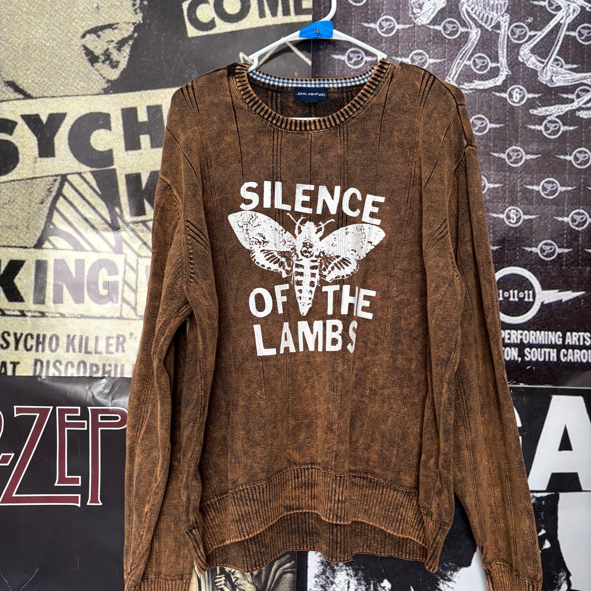 SILENCE BROWN SWEATER LAR/XL
