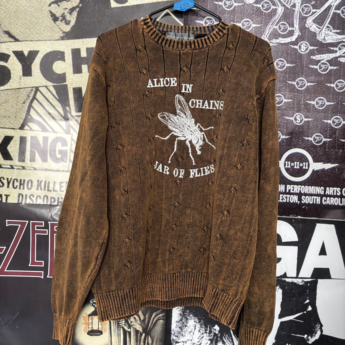 ALICE FLY BROWN SWEATER LAR/XL