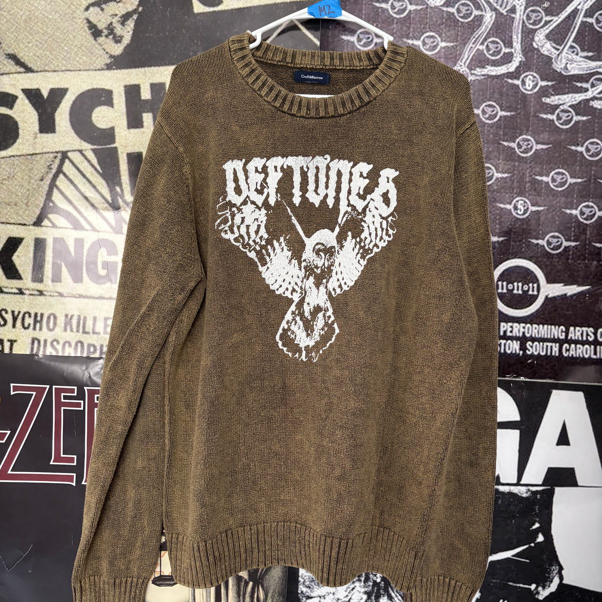DEF OWL OLIVE SWEATER LAR/XL