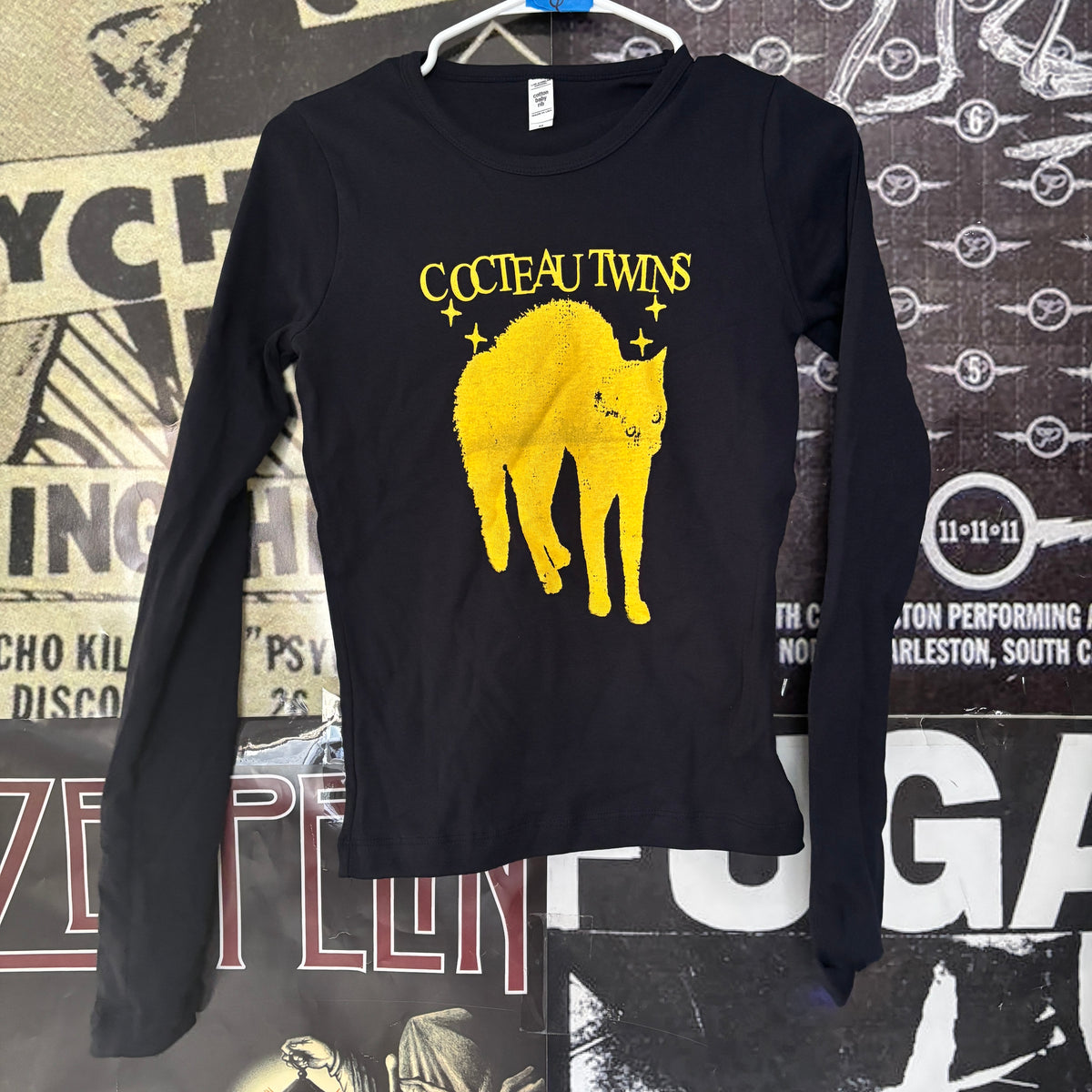 COCTEAU navy/yellow baby long sleeve