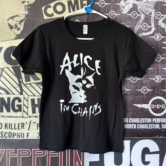 Alice In Chains black long baby tee