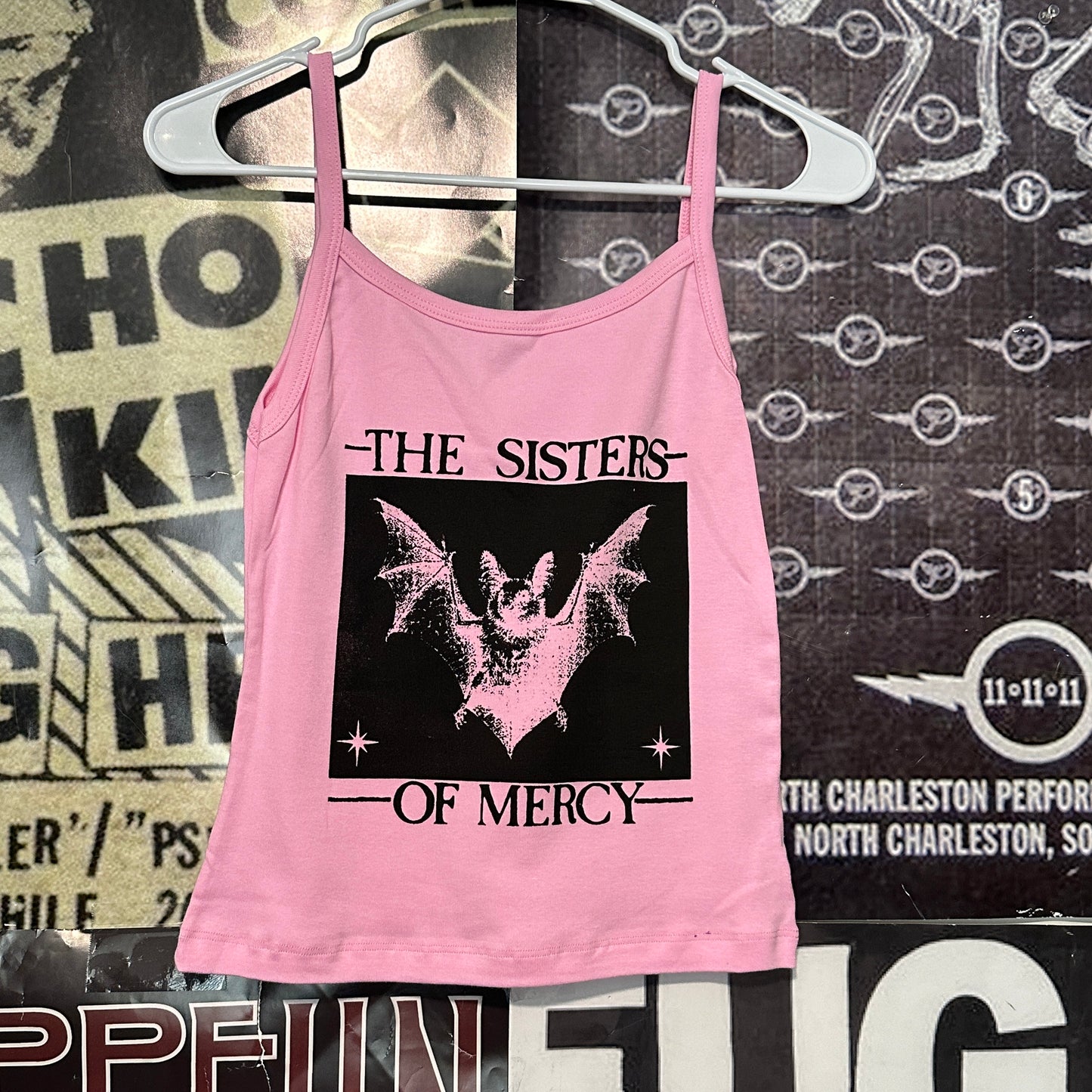 Sisters of mercy pink baby tank