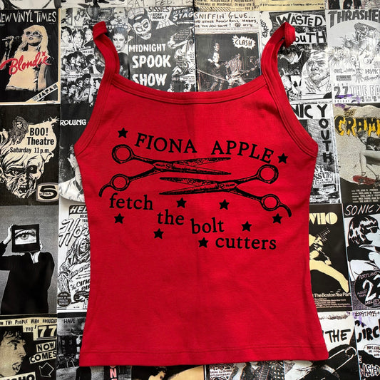 Fiona apple red baby tank