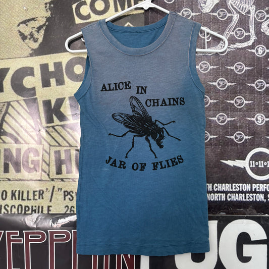 Alice In Chains dark blue tank top MED
