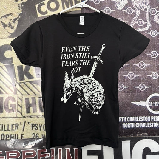 Ethel black long baby tee