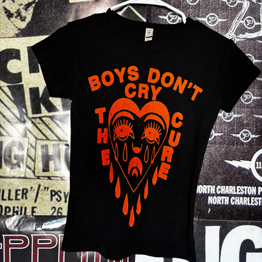 The cure black/orange babydoll tee