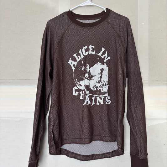 Alice In Chains maroon unisex thermal SM/MED