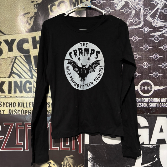 The cramps black baby long sleeve