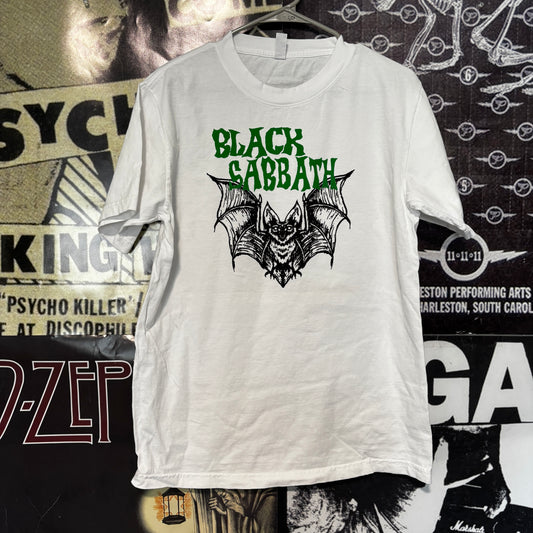 Black Sabbath white unisex tee