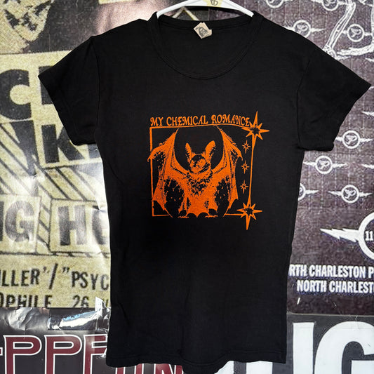 Chemical black/orange babydoll tee
