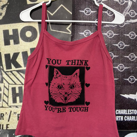 Tough cat red baby tank LAR/XL