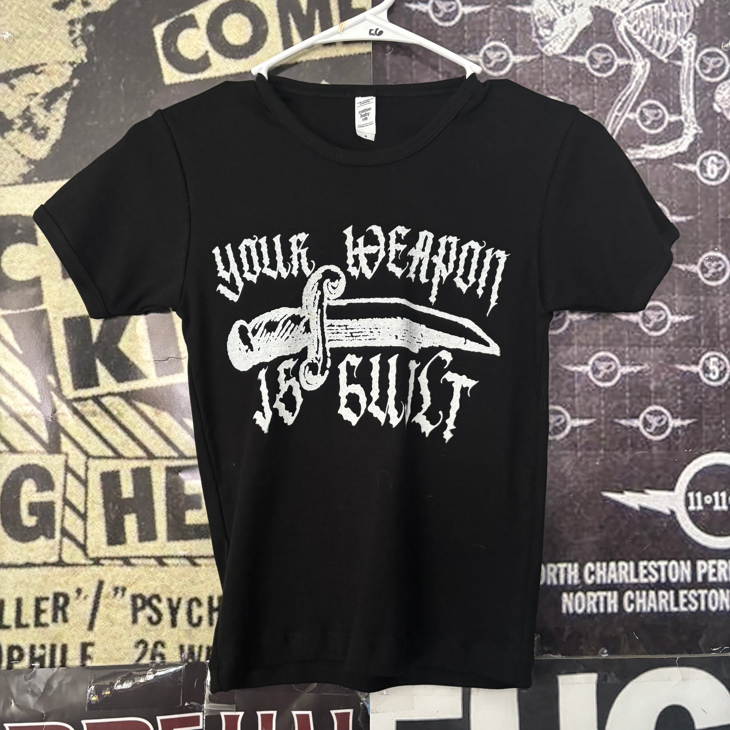 Alice In Chains guilt black long baby tee