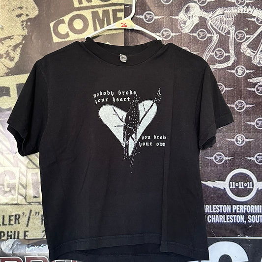 Elliott smith heart boxy tee XS