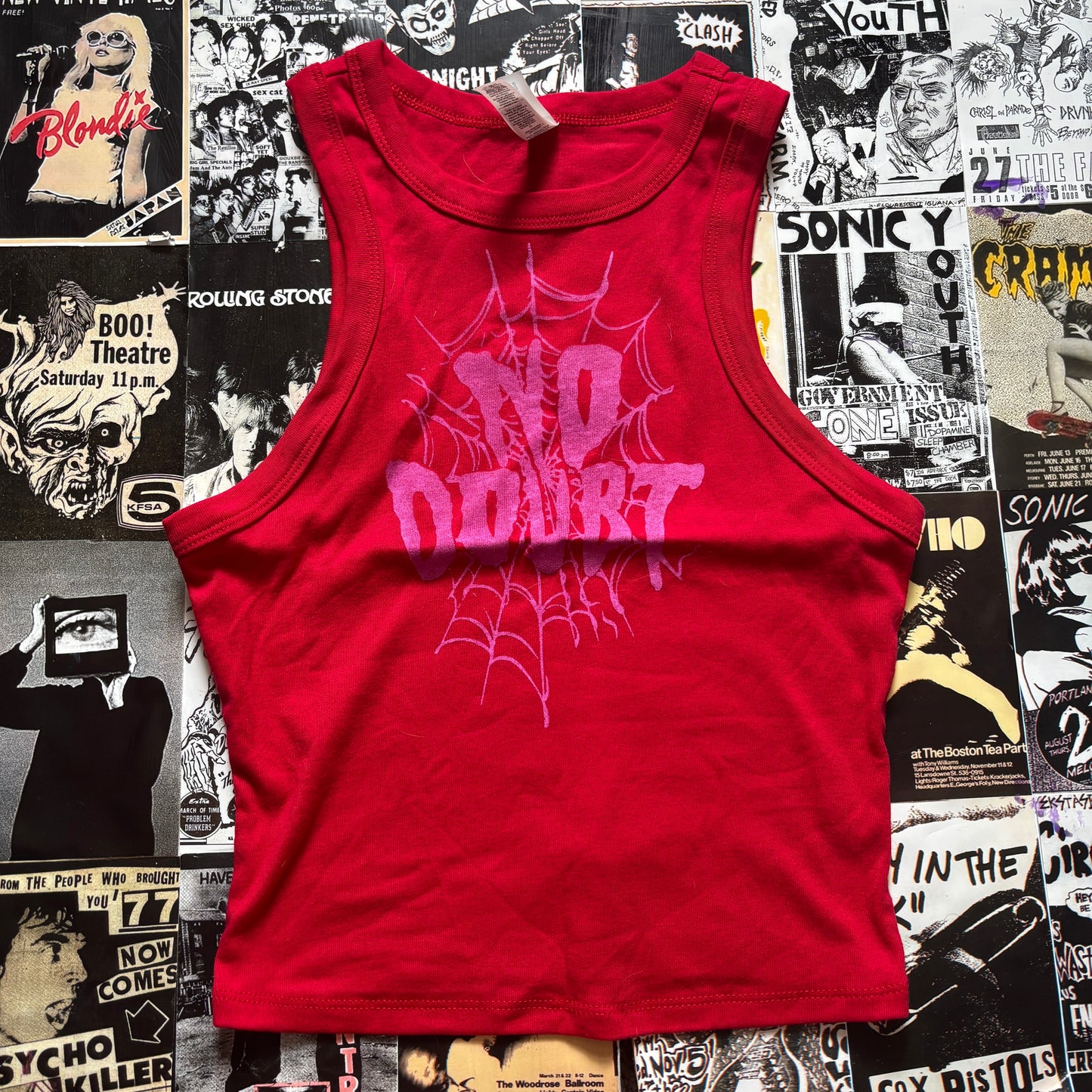 No doubt red/pink tank top SM/MED