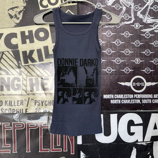 Donnie Darko grey ribbed tank SM/MED