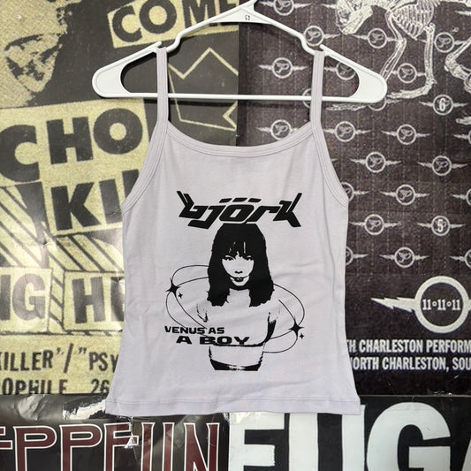 Bjork purple baby tank SM/MED