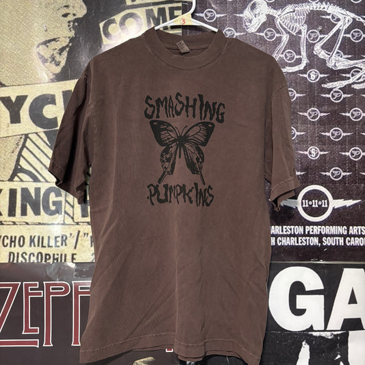 Smashing pumpkins brown full size tee