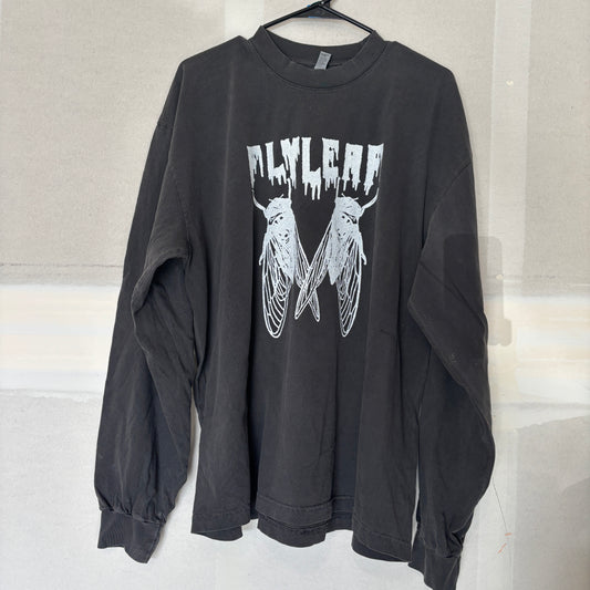 Flyleaf dark grey unisex long sleeve XLARGE