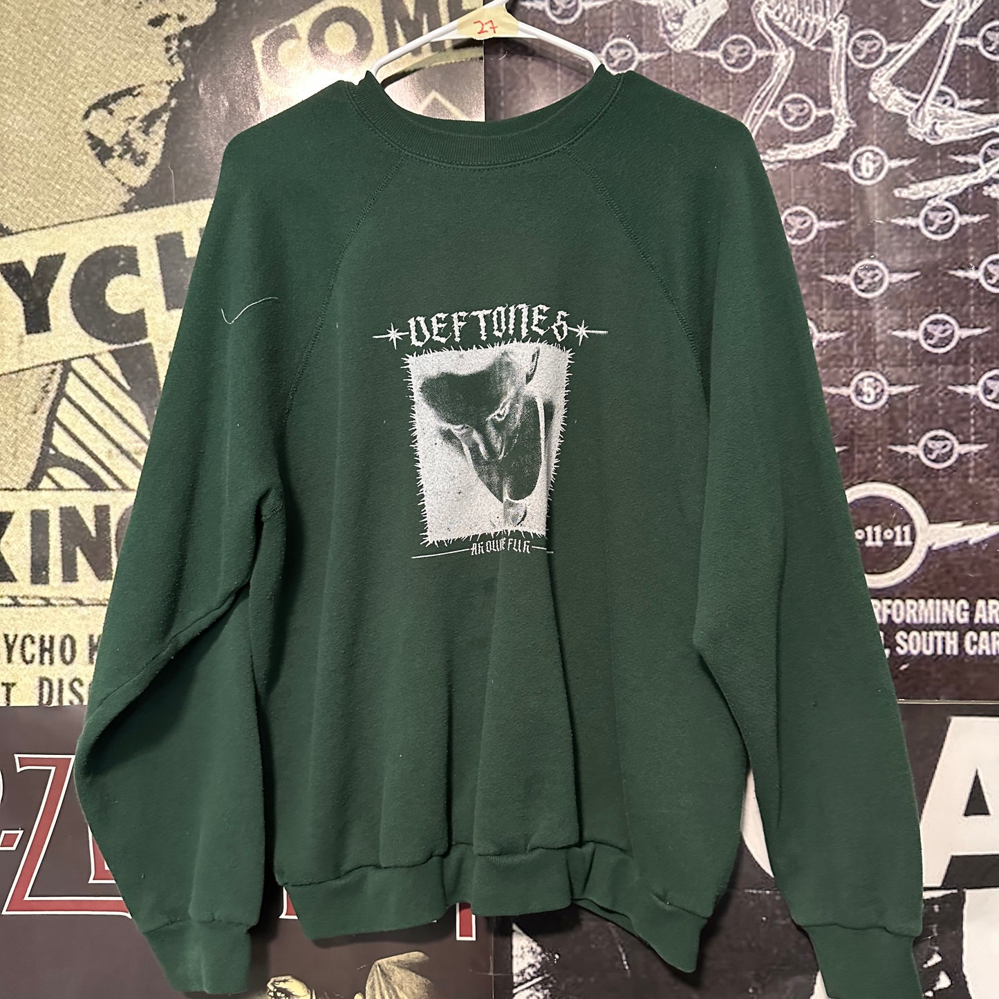 27 deftones sweatshirt LAR/XLAR