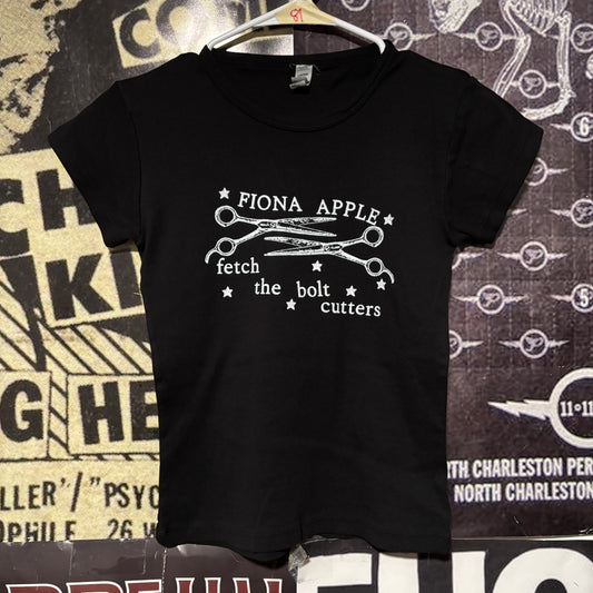 Fiona apple b&w babydoll tee