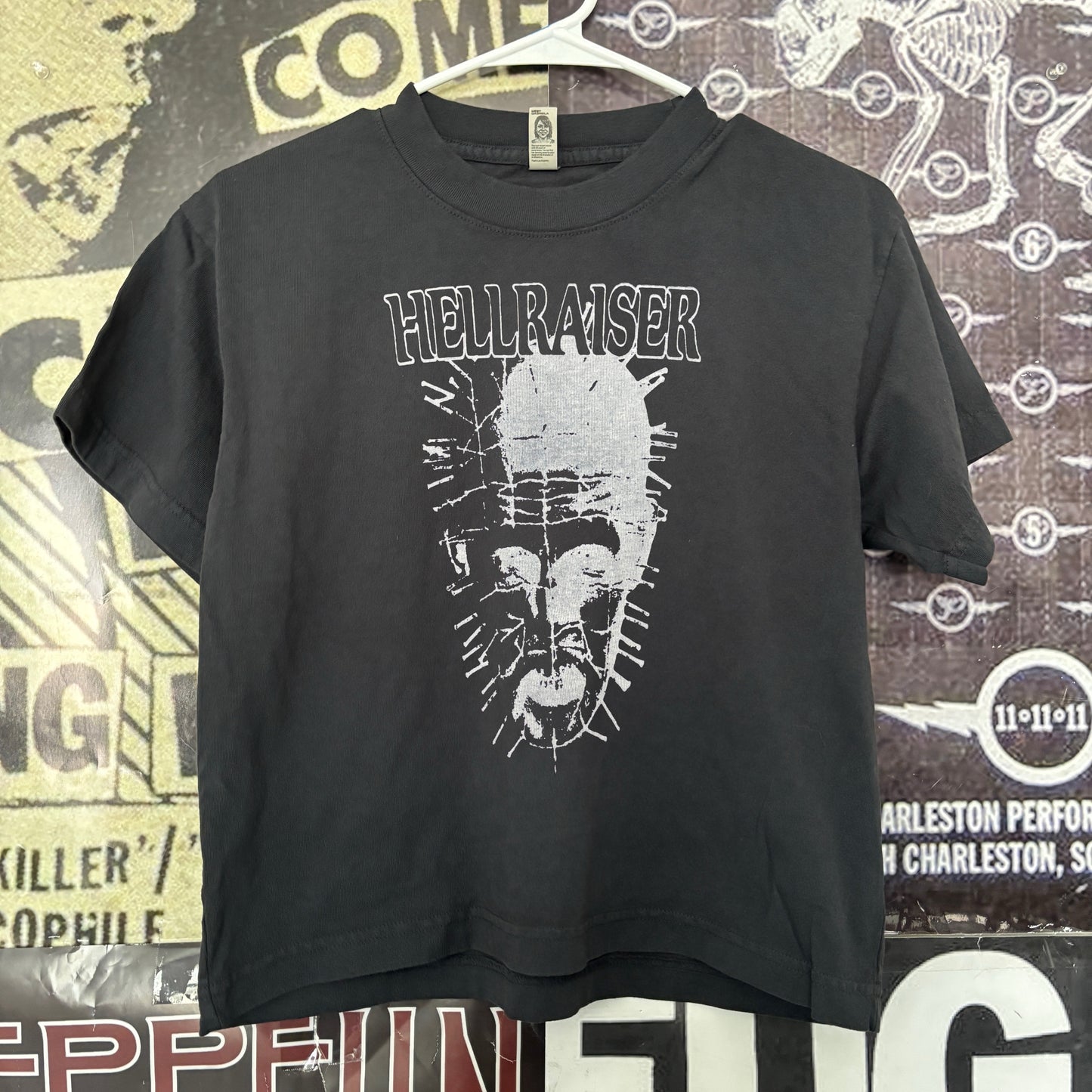 Hellraiser boxy black tee