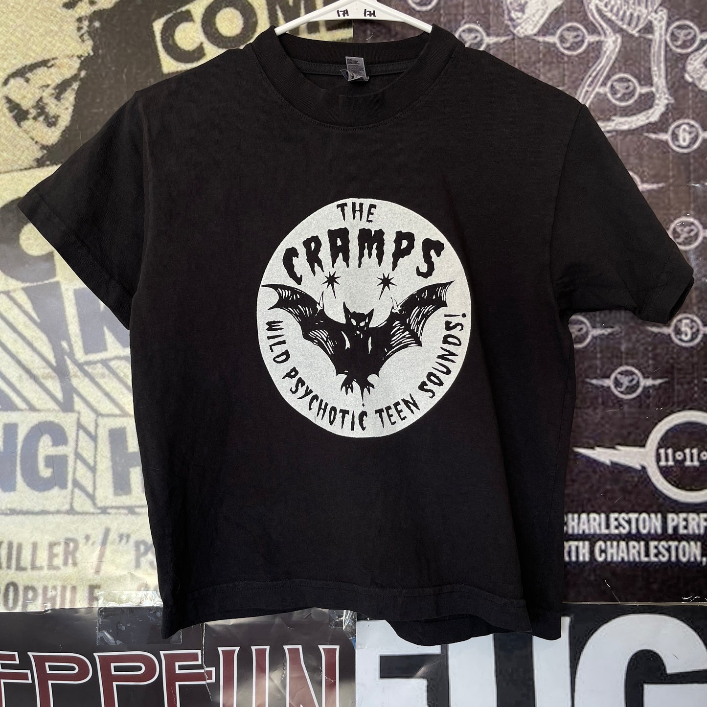 The cramps black boxy tee