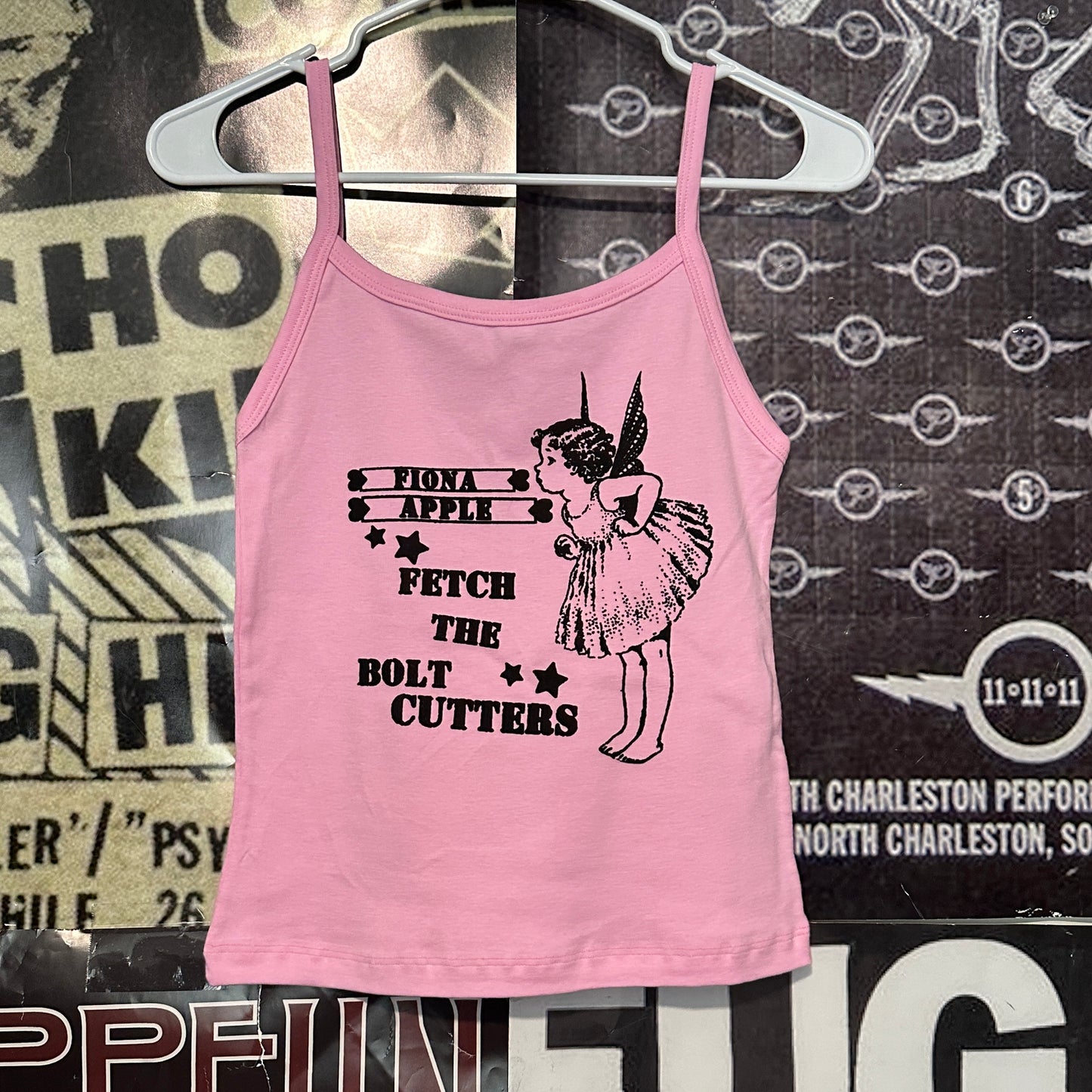 Fiona apple pink baby tank