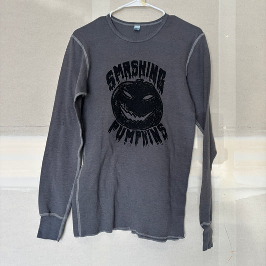 Smashing pumpkins grey thermal SM/MED