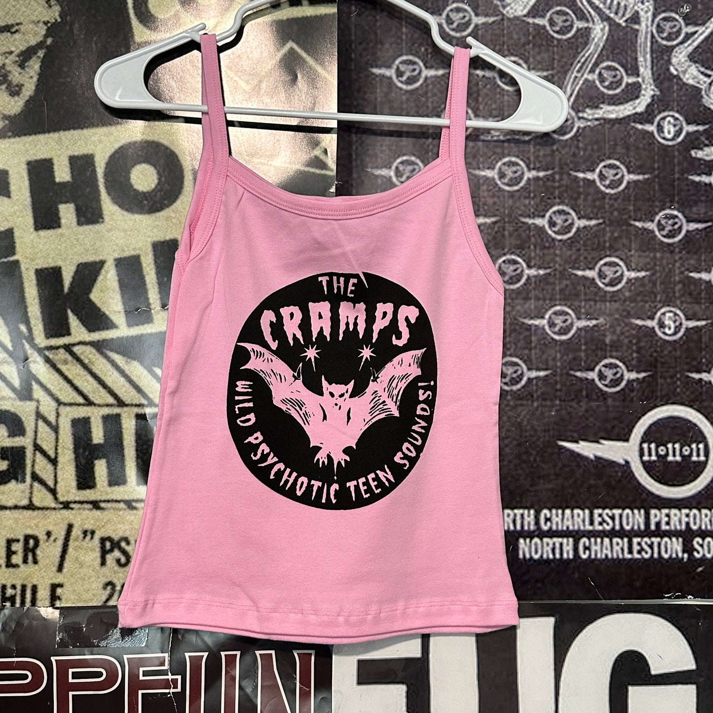 The cramps pink baby tank