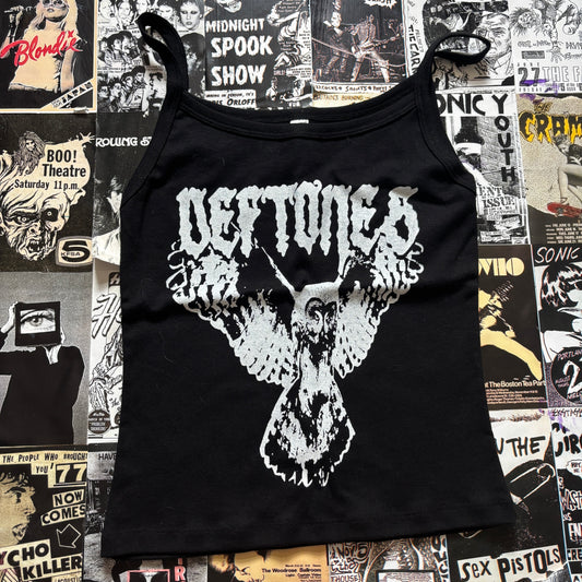 Def owl black baby tank SM/MED
