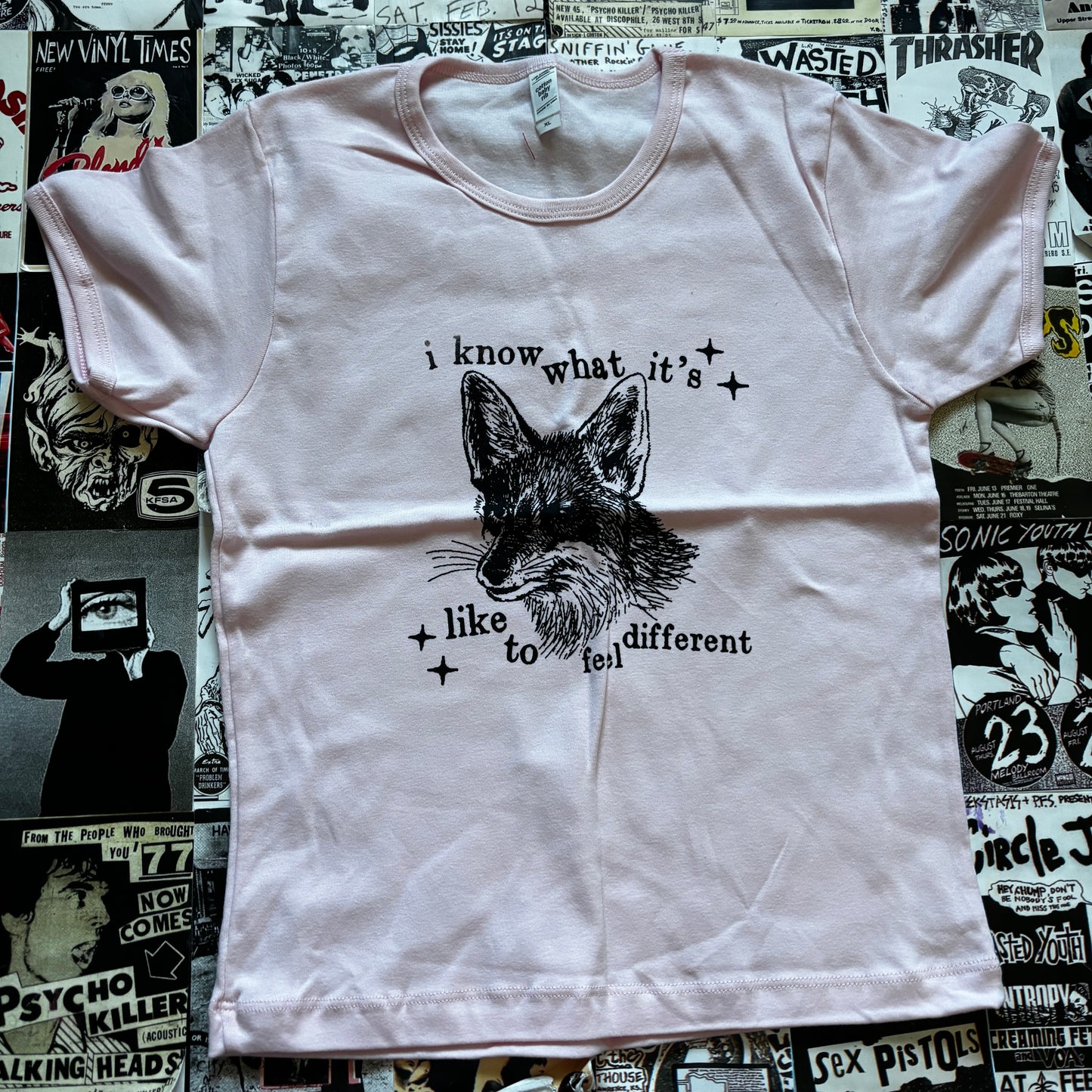 MR.FOX PINK LONG BABY TEE XLARGE