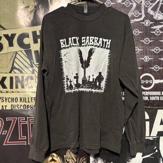 Black Sabbath grey unisex long sleeve