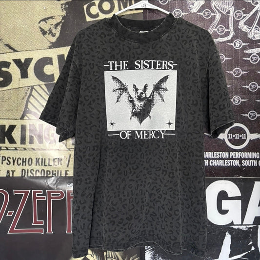 Sisters of mercy grey cheetah t-shirt