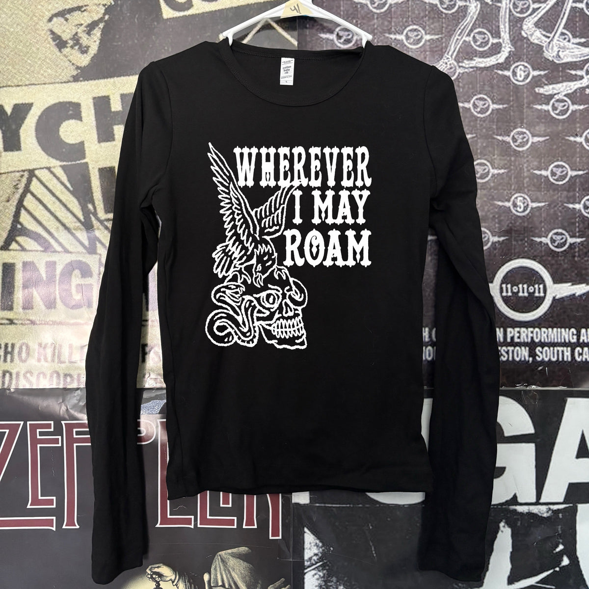 Roam black baby long sleeve