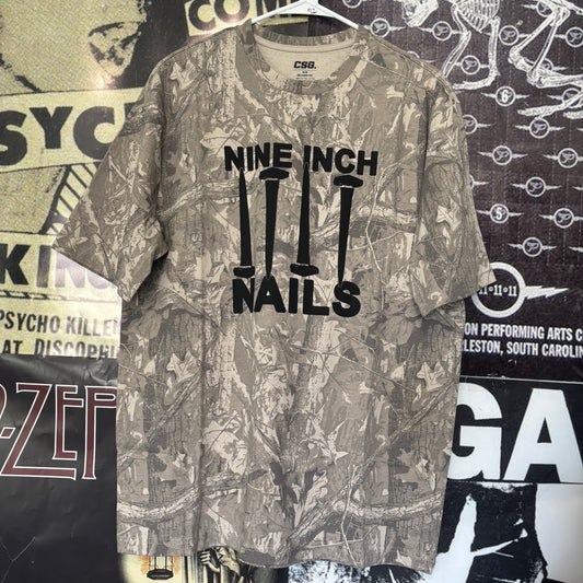 Nine inch nails camo t-shirt