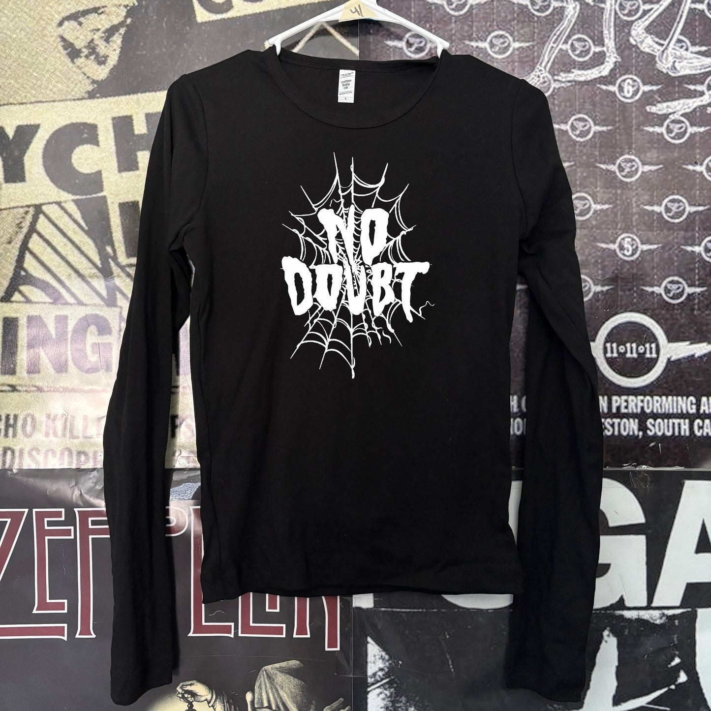 DOUBT black baby long sleeve