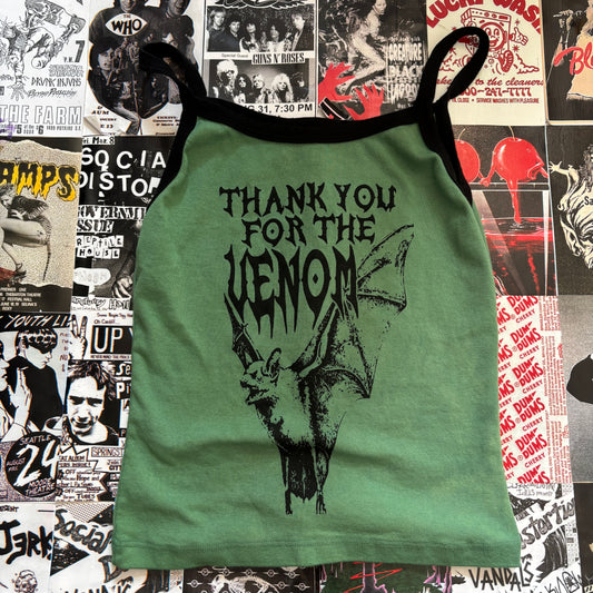 VENOM black/green tank