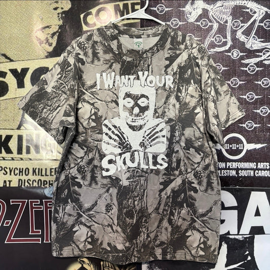 Misfits grey camo t-shirt