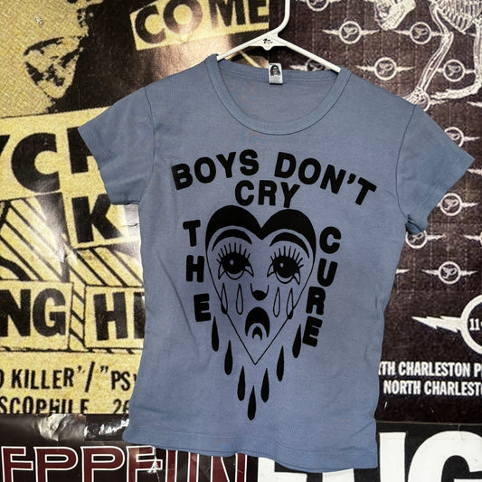 The cure blue babydoll tee